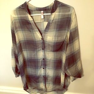 Plaid Tunic